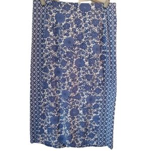 J. Jill Printed Skirt